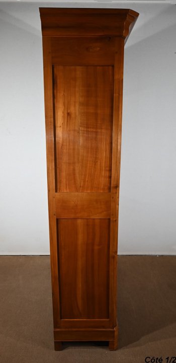 Louis-Philippe style cherry wood bookcase - End of XIXth century