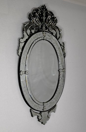 Venetian Oval Mirror - 1940