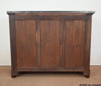 Credenza in radica di mogano, stile "Ritorno dall'Egitto" - Metà del XX secolo