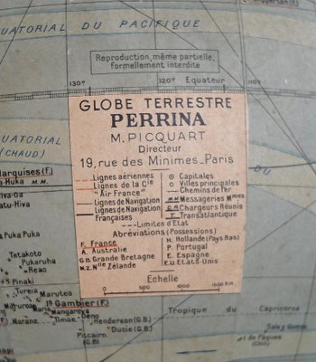 Perrina Glass Globe - 1960