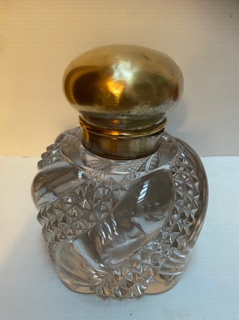 BACCARAT CRYSTAL INKWELL