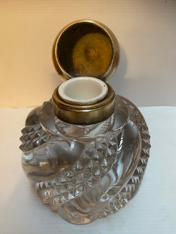 BACCARAT CRYSTAL INKWELL