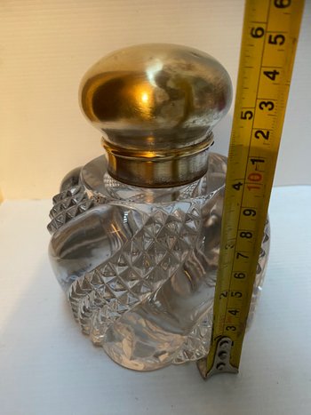 BACCARAT CRYSTAL INKWELL