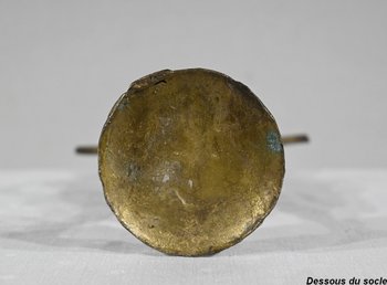 Bronze « Le Paysan Indochinois », Asie – Début XXe