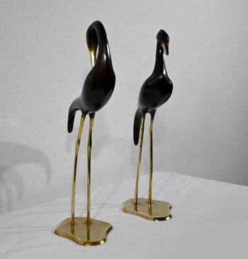 Pair of Metal Stilts - 1940