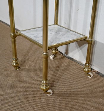 Marble and Brass Sideboard, Art Deco - 1920