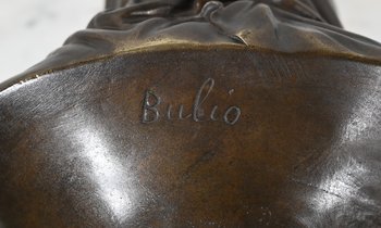 Bronze « La Vierge Marie », J. Bulio – XIXe