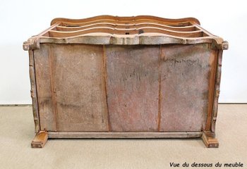 Commode de Port Nantaise en Acajou Jaune de Saint-Martin, époque Louis XV – XVIIIe