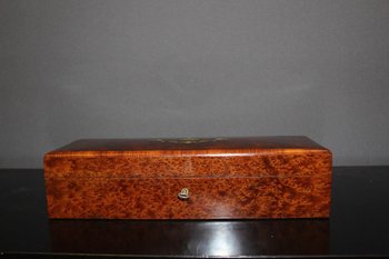 Napoleon III Marquetry Jewelry Box