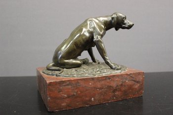 Bronze Hunting Dog XIX