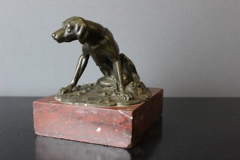 Bronze Hunting Dog XIX