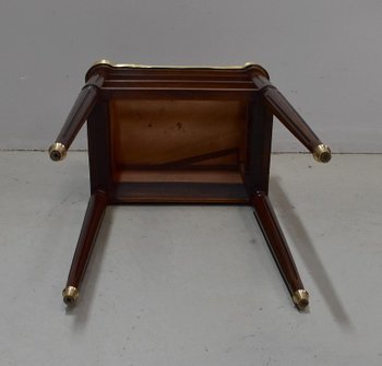 Petite Table Chiffonnière en Acajou massif, style Louis XVI - Début XXe