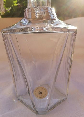 Kristallalkohol / Cognac-Dekanter signiert BACCARAT Cognac Martell (ref D 0113)