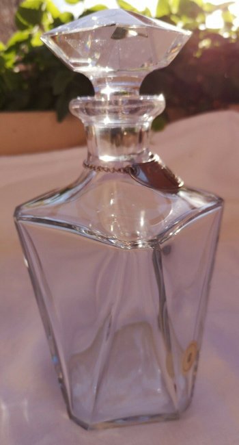 Kristallalkohol / Cognac-Dekanter signiert BACCARAT Cognac Martell (ref D 0113)