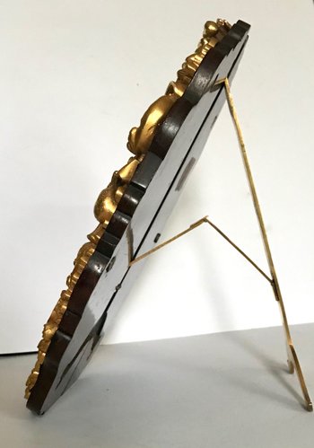 Gilt bronze table mirror Circa 1880