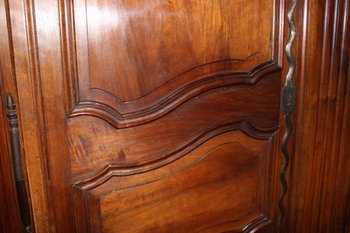 XVIIIth Century Provencal Wardrobe In Walnut