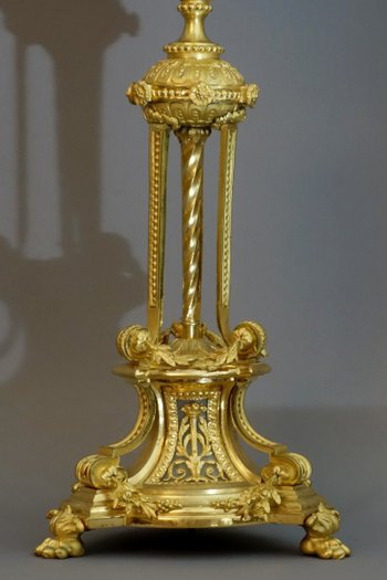 Pair Of Large Girandoles Louis XVI 19th century