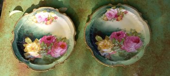 Limoges porcelain plates 1920