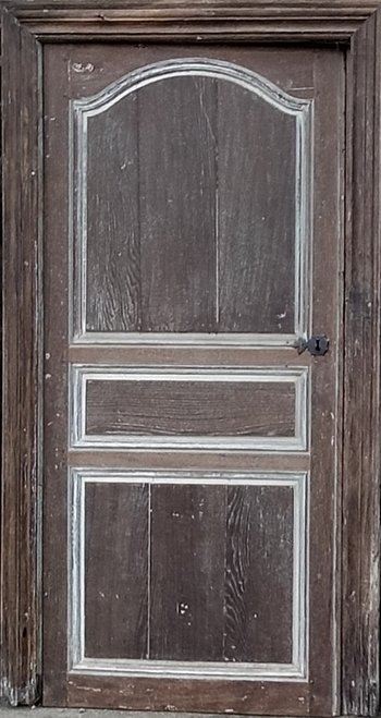 Porte Bâti Et Supra Porte d'époque XVIIIème Louis XV Boiserie Portes