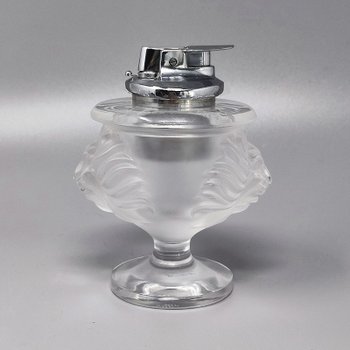 1970 Superb set of smokers by Lalique. Signed at the bottom. Made in France