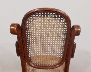 Child's Rocking Chair in Beech, Maison Thonet - 1910