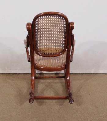 Child's Rocking Chair in Beech, Maison Thonet - 1910