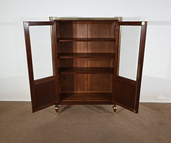 Mahogany bookcase, Louis XVI style - 2nd half XIXth century