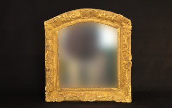 Miroir en bois doré Louis XIV