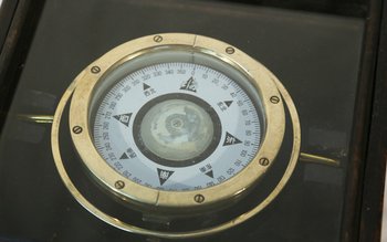 19th century marine compass, Japan