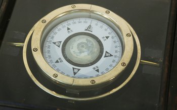 19th century marine compass, Japan