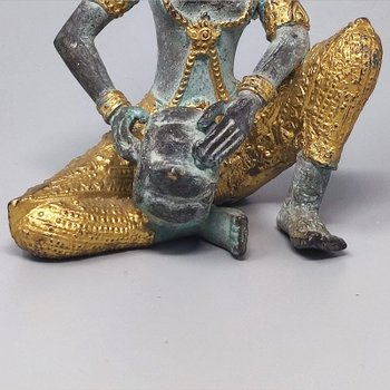 1940 Superbe Statue Décorative Orientale. Divinité thaïlandaise.