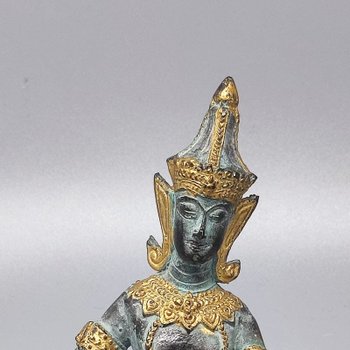 1940 Superbe Statue Décorative Orientale. Divinité thaïlandaise.