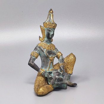 1940 Superbe Statue Décorative Orientale. Divinité thaïlandaise.