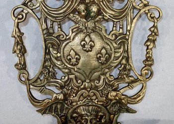 Importante coppia di appliques a 3 bracci in ormù di Napoleone III - metà del XIX secolo