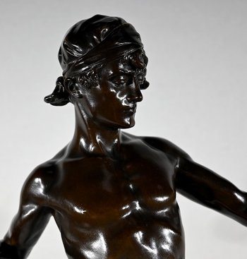 Important Bronze « Allégorie de la Poésie », d’ E. Drouot – 1900