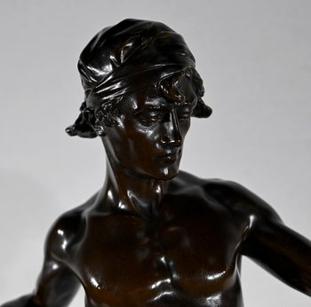 Important Bronze « Allégorie de la Poésie », d’ E. Drouot – 1900