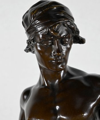 Important Bronze « Allégorie de la Poésie », d’ E. Drouot – 1900