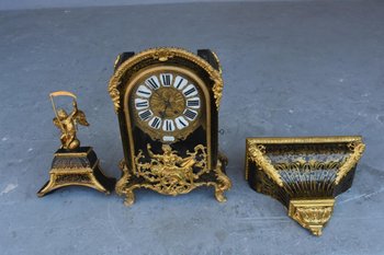 Pendule Cartel époque Louis XIV Marqueterie Boulle XVIIème