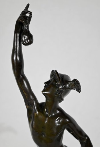 Bronze « Mercure Volant », d’après J. De Bologne - Fin XIXe