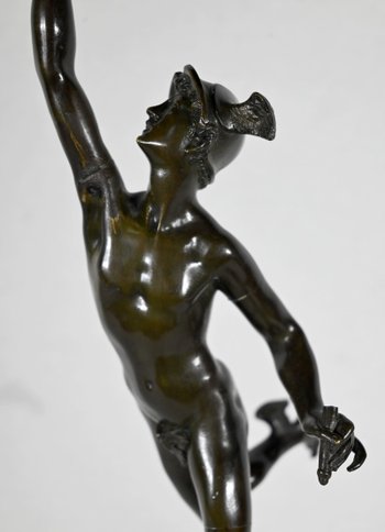 Bronze « Mercure Volant », d’après J. De Bologne - Fin XIXe