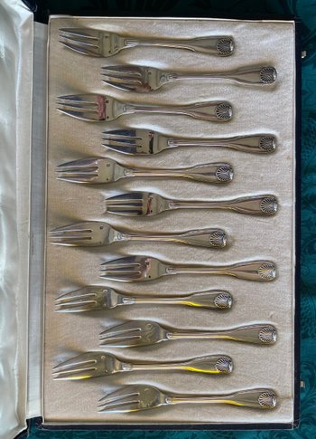 12 cake forks