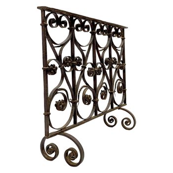 Wrought Iron Fireplace Screen 18th Century