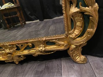 Grand miroir, glace doré le week-end de 207 cm de haut