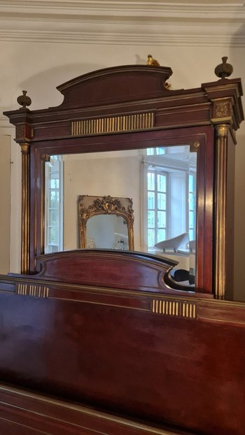 Mahogany Louis XVI Style Bedroom