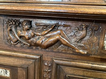 BUFFET OF TWO BODY RENAISSANCE IN WALNUT Late 18th