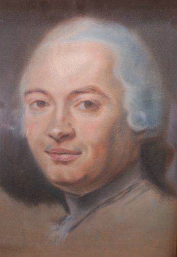 Pastello, ritratto di Jacques Laure le Tonnelier de Breteuil