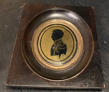 Miniature, masonic silhouette