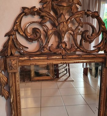 Gilded Wood Mirror Louis XVI