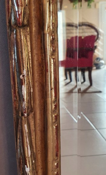 Gilded Wood Mirror Louis XVI