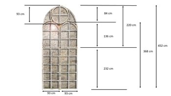 Materiali antichi recuperati del 19° secolo in metallo per l'officina Orangerie Porta finestra baia tettoie in vetro